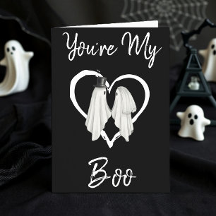 My Boo Ghost Halloween Happy Birthday Card