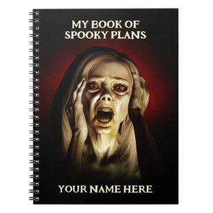 My Book Of Spooky Plans. Portrait of a woman