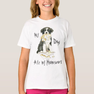 My Border Collie Ate my Homework T-Shirt