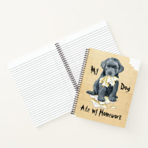 My Bouvier des Flandres Ate My Homework Notebook