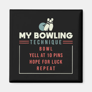 My Bowling Technique - Bowling  Magnet