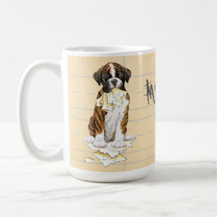 My Boxer Ate My Homework Coffee Mug