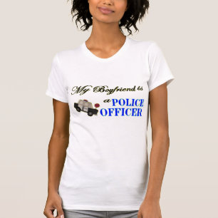 My boyfriend is a Police Officer T-Shirt