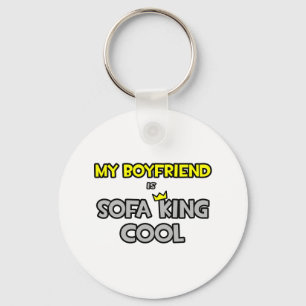My Boyfriend Is Sofa King Cool Key Ring