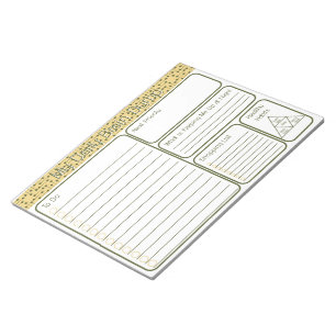 My Brain Dump To Do List Notepad