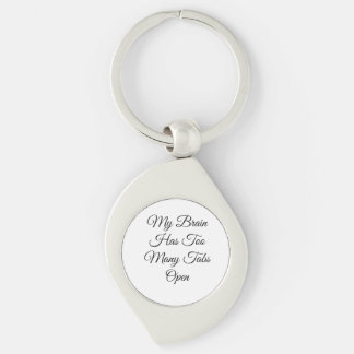 My Brain Has Too Many Tabs Open Key Ring