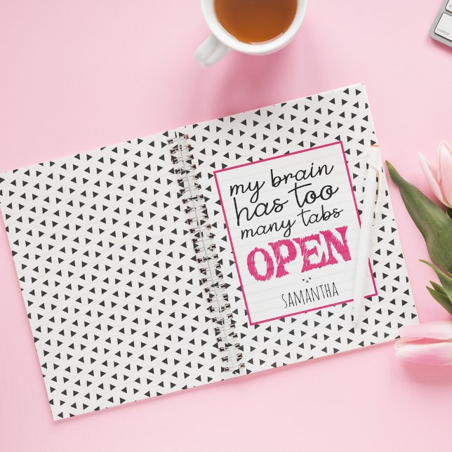 My Brain Has Too Many Tabs Open Notebook (Creator Uploaded)