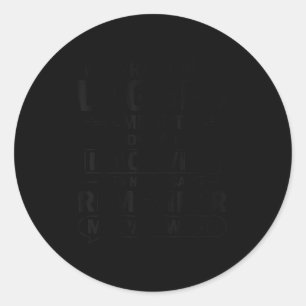 My Brain Just Logged Me Out Due To Inactivity And  Classic Round Sticker