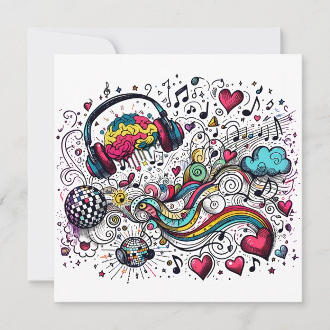 MY Brain on Music -Feel the Beat  (Front)