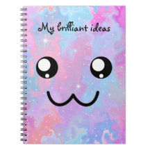 My brilliant ideas cute face pastel kawaii