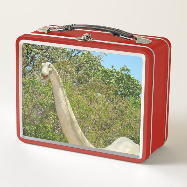 My Brontosaurus Dinosaur Metal Lunch Box (Front)
