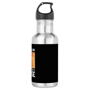My Broom Broke Nurse Halloween 532 Ml Water Bottle