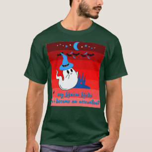 my broom broke so i became an accountant for hallo T-Shirt