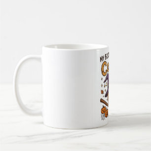 My Broomstick Runs on Coffee Witch Shirt Mug