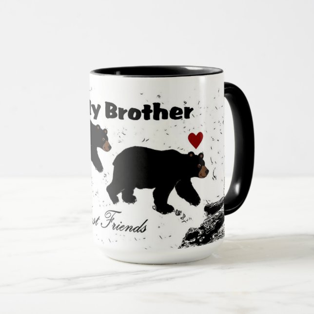  My Brother Best Friends Forever Mug  (Front Right)