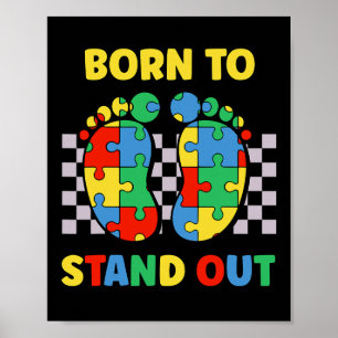 My Brother Is Au-some Autism Awareness Autistic Li Poster