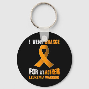 My Brother - My Leukaemia Warrior Key Ring