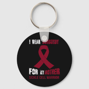 MY BROTHER - MY SICKLE CELL WARRIOR  KEY RING