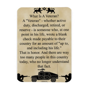 My Brother the Veteran Magnet