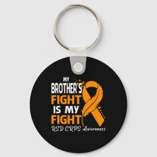 My Brother's Fight Is My Fight Rsd Crps Awareness Key Ring