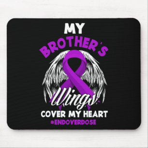 My Brother's Wings Cover My Heart End Overdose 1 Mouse Mat