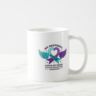 My Brothers Wings Cover My Heart Suicide Preventio Coffee Mug