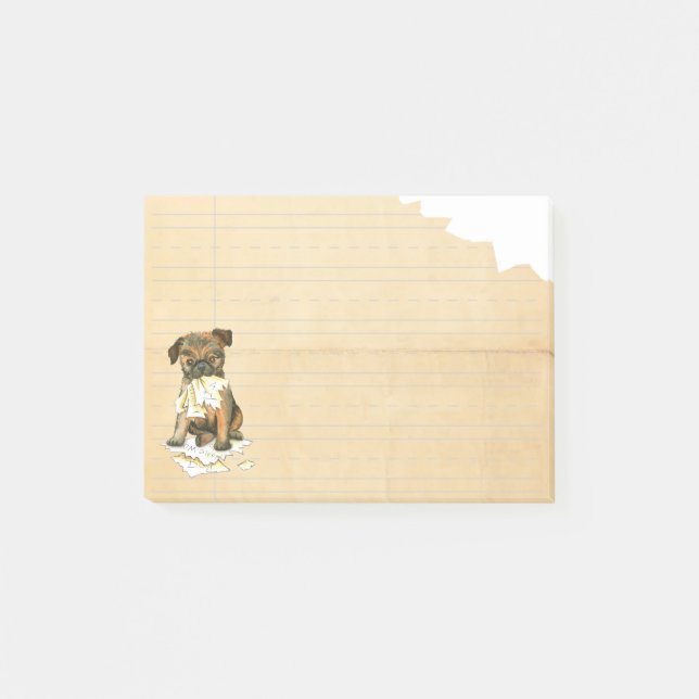 My Brussels Griffon Ate My Homework Post-it Notes (Front)