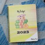 My Budget Cute Money Cow on Marble with name Planner<br><div class="desc">Get your hands on this cute little Money Cow budget planner. She will make sure all your money is safe and recorded. Plan your yearly budget with this cute planner design which gives you the option to change the text and truly make it your own.</div>