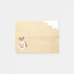 My Bulldog Ate My Homework Post-it Notes