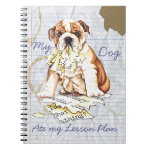 My Bulldog Ate My Lesson Plan Notebook