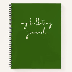 my bulleting journal Notebook