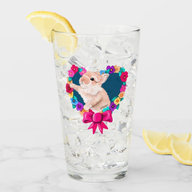 My Bunny Valentine Glass (Front Ice)