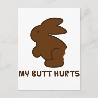 My Butt Hurts Postcard