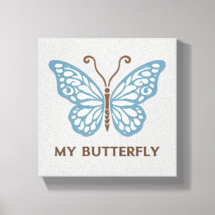 My Butterfly Canvas Wall Art