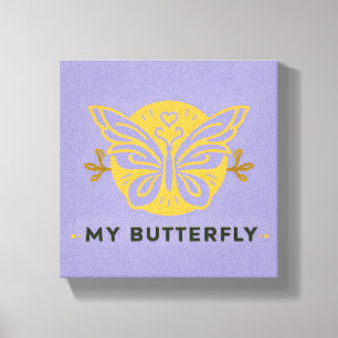 My Butterfly Canvas Wall Art