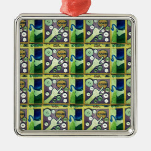 My Button.png Metal Tree Decoration