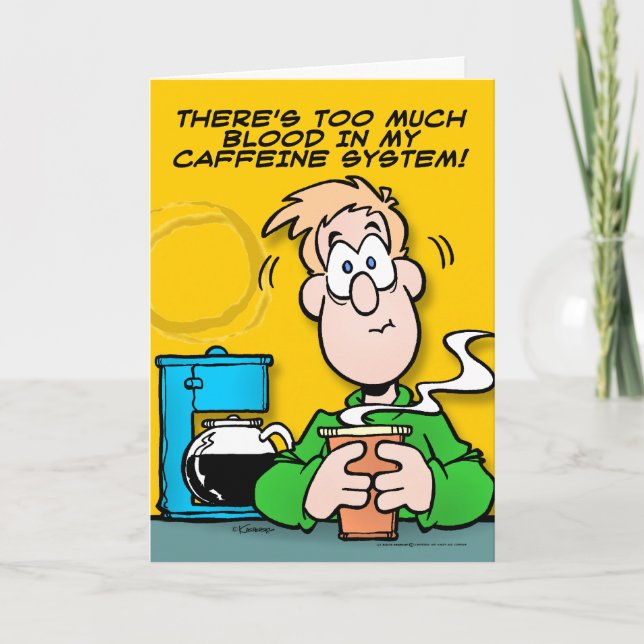 My Caffeine System Card (Front)