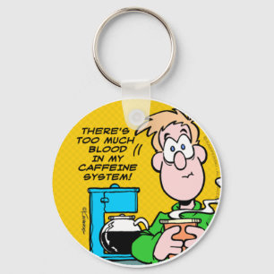 My Caffeine System Key Ring