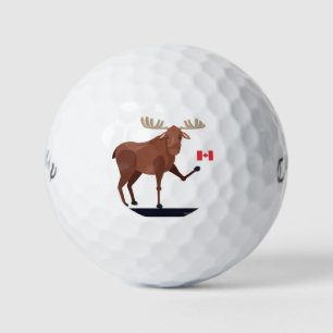 My Canadian Moose Golf Balls