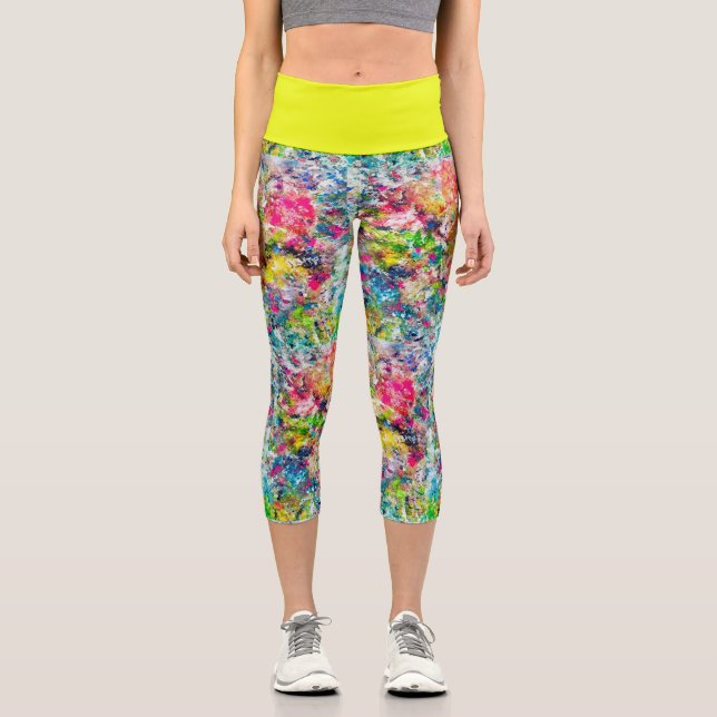 My Capri Leggings Feel Pretty! (Front)