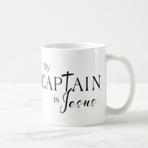 My Captain is Jesus Coffee Mug