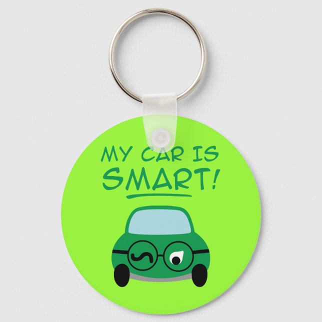 My Car Is Smart Key Ring (Front)