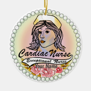 My Cardiac Nurse Ceramic Tree Decoration