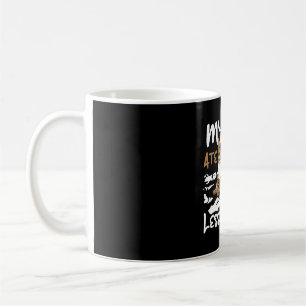 My Cat Ate My Lesson Plans, funny cats quote Coffee Mug