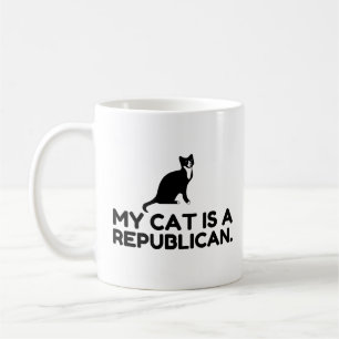 My Cat Is A Republican Coffee Mug