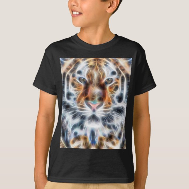 My Cat is Acting Up Wild Tiger Energy T-Shirt (Front)