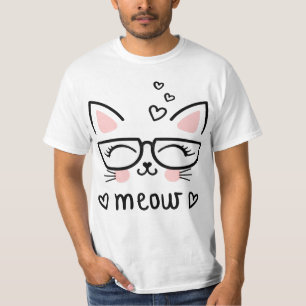 My cat is cute MEOW T-Shirt