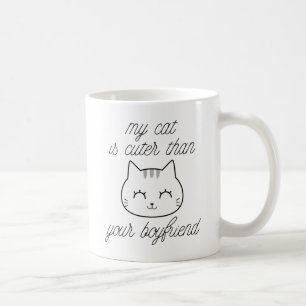 My Cat Is Cuter Coffee Mug