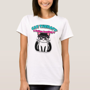 My Cat Is My Therapist Funny Cute Pet Gift T-Shirt