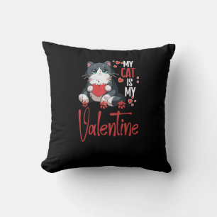 My Cat is my Valentine Cushion